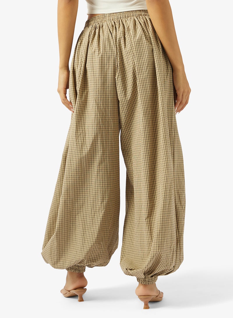 Ginger Pleated Wide Leg Balloon Pants - Image 3